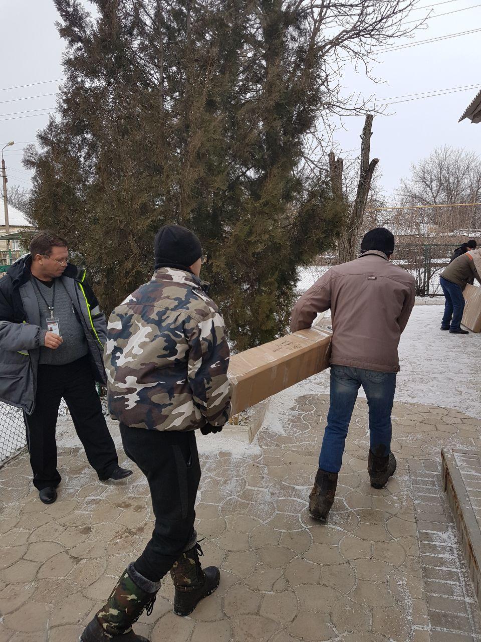 Делегация из Владимирской области посетила детский сад в Докучаевске.