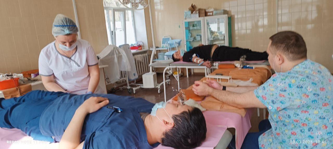 Якутские врачи присоединились ко Дню донора в Докучаевске.